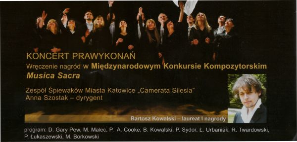 Bartosz Kowalski - Gaude Mater 2012 Bartosz Kowalski - Gaude Mater 2012
